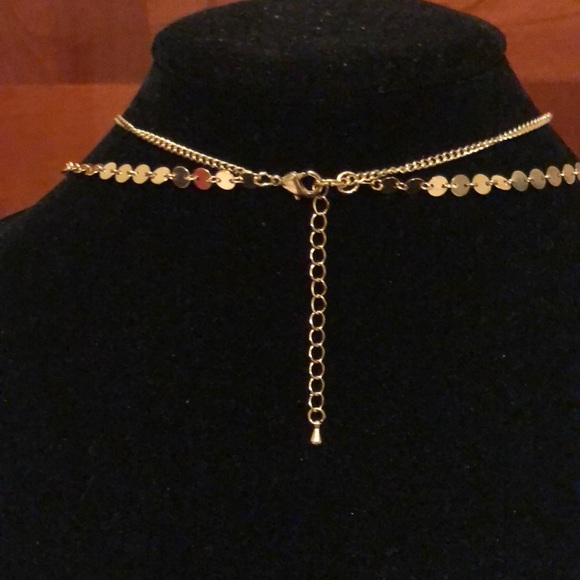 Double layered necklace - Picture 6 of 8